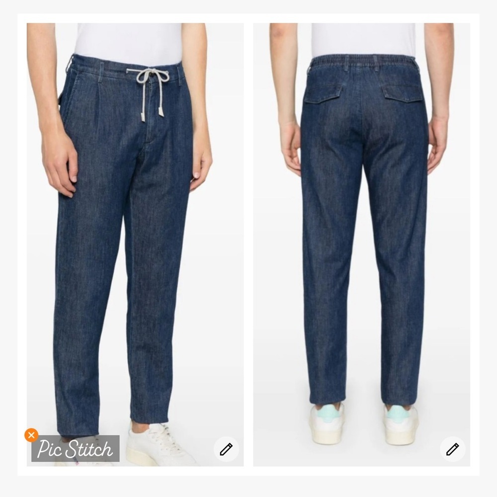 Eleventy Drawstring Jeans